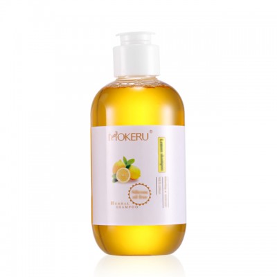 Small capacity travel pack with no ammonia natural ingredients lemon flavor supple shampoo