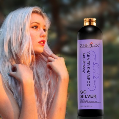 Silver shampoo hair dye washing high quality new formula hair cleaning