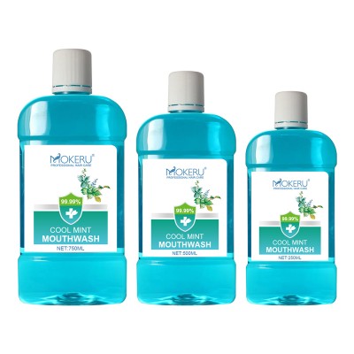 2020 CE Certification In stock Wholesale Mokeru mouthwash natural organic mouthwash